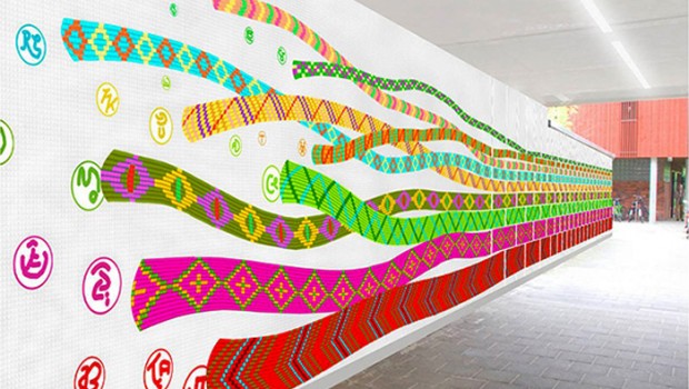 Kunstwerk natuurspeeltuin Plan West