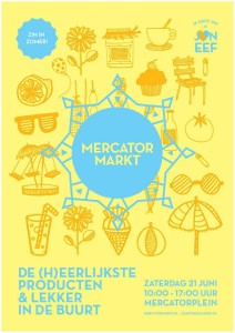 Mercatormarkt 21 juni flyer